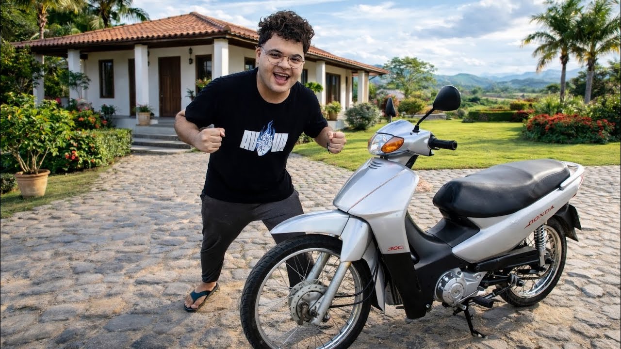 FINALMENTE MINHA MOTO VOLTOU