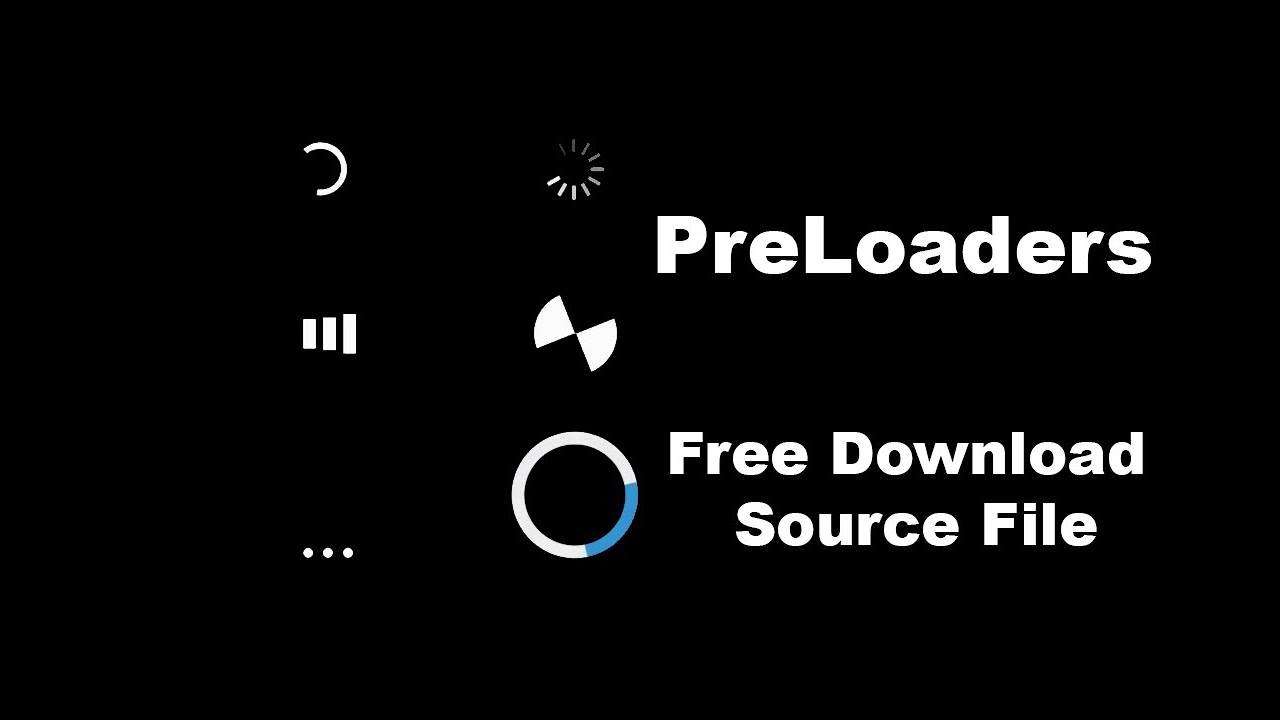CSS Loaders for Website | Free HTML & CSS Page Loader & Spinner | Bootstrap 3