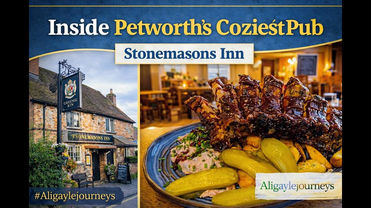 Petworth Part 4 | Inside the Stonemasons Inn – Cozy Pub, Great Food & Friendly Service