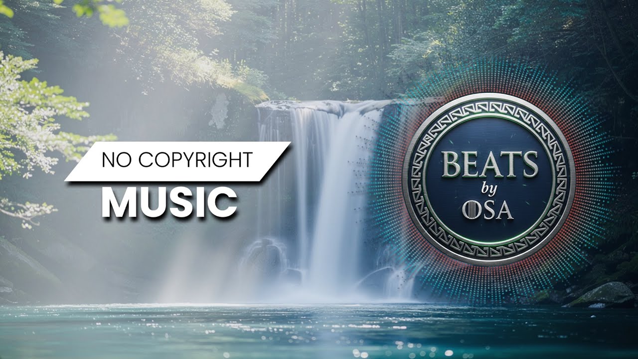 Relaxing Waterfall Ambience With Soft Pads | Copyright Free Music | BEATS BY OSA