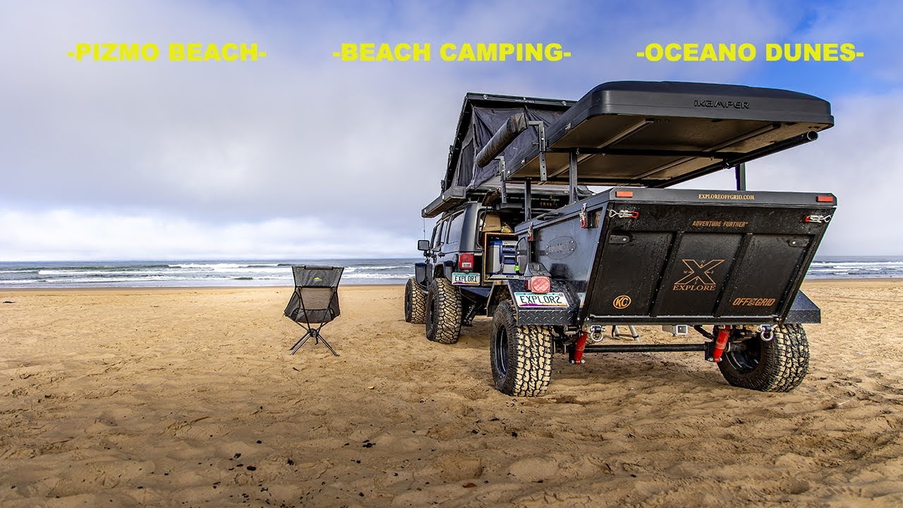 Кемпинг на берегу океана в Пизмо-Бич: отдых в Oceano Dunes | Автопутешествие по Калифорнии, часть 3