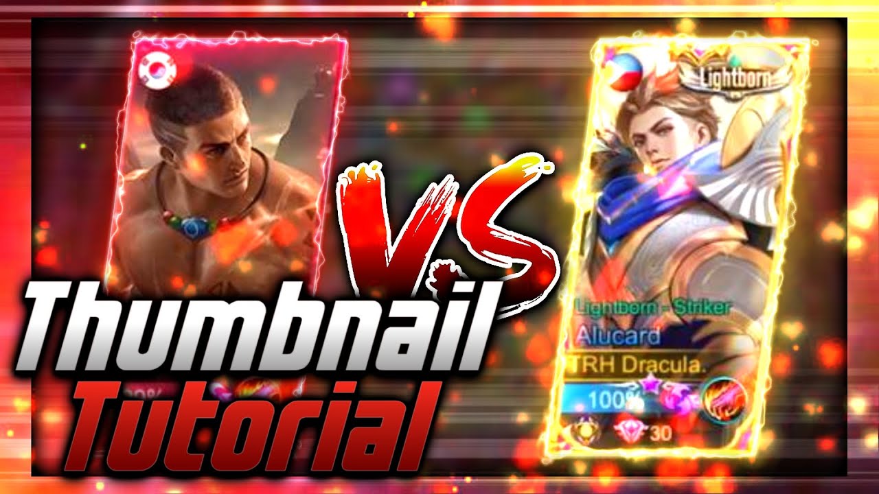 Thumbnail Tutorial - Dracula thumbnail