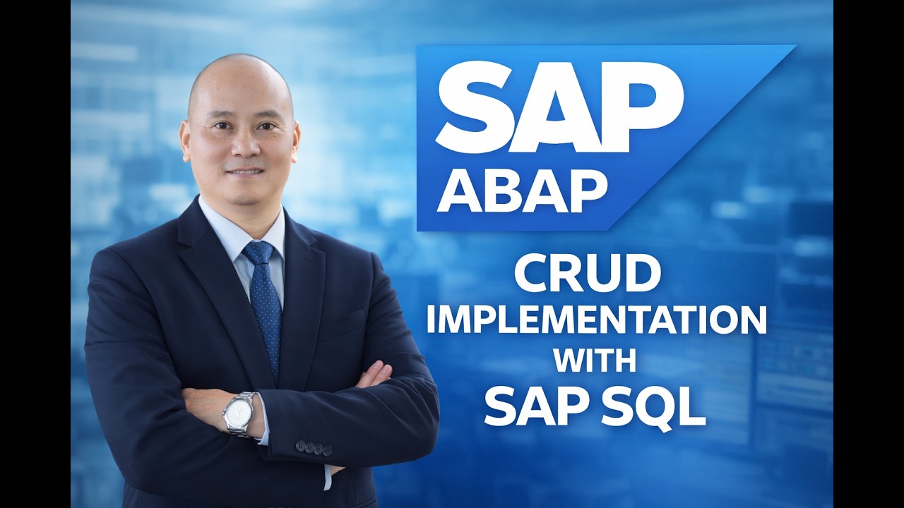Bài 05: SAP ABAP | Hàm huyền thoại CRUD viết như thế nào?