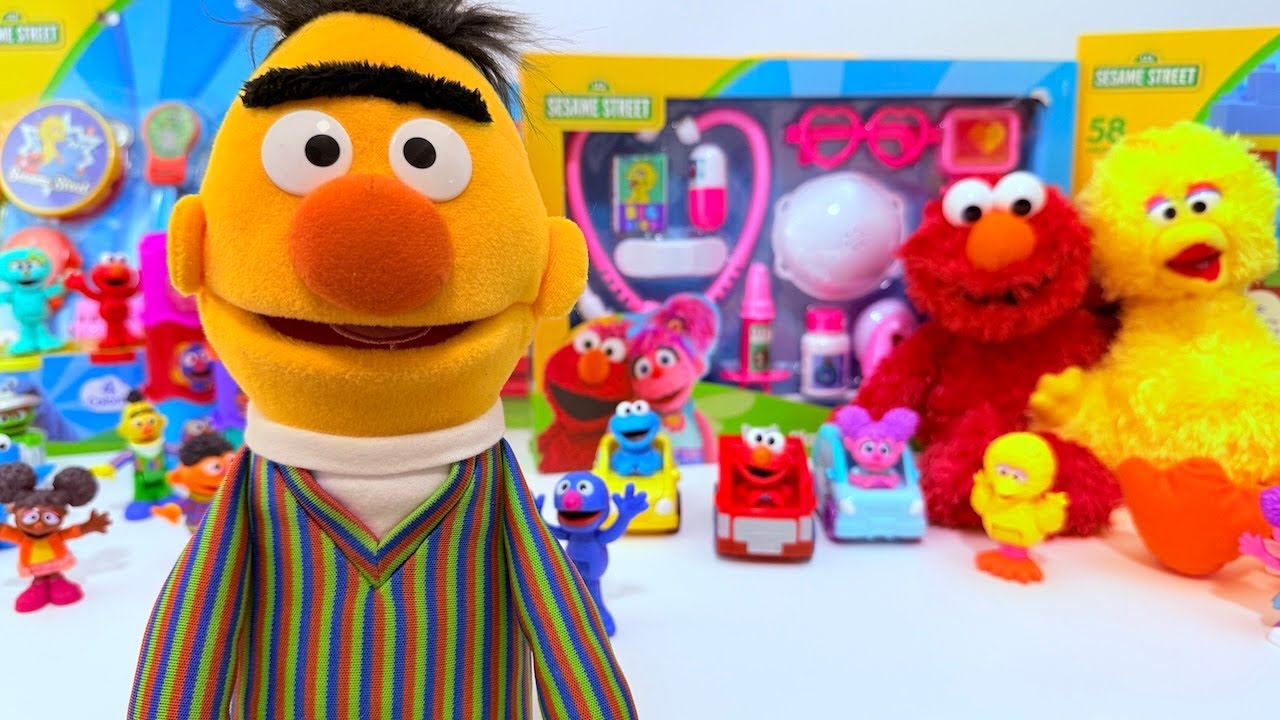 18 Satisfying Minutes Sesame Street Toys Collection Unboxing