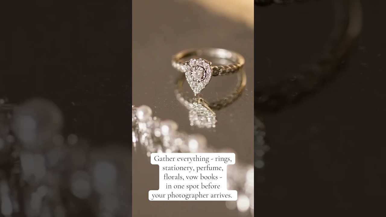 Simple Tip for Better Wedding Detail Photos  