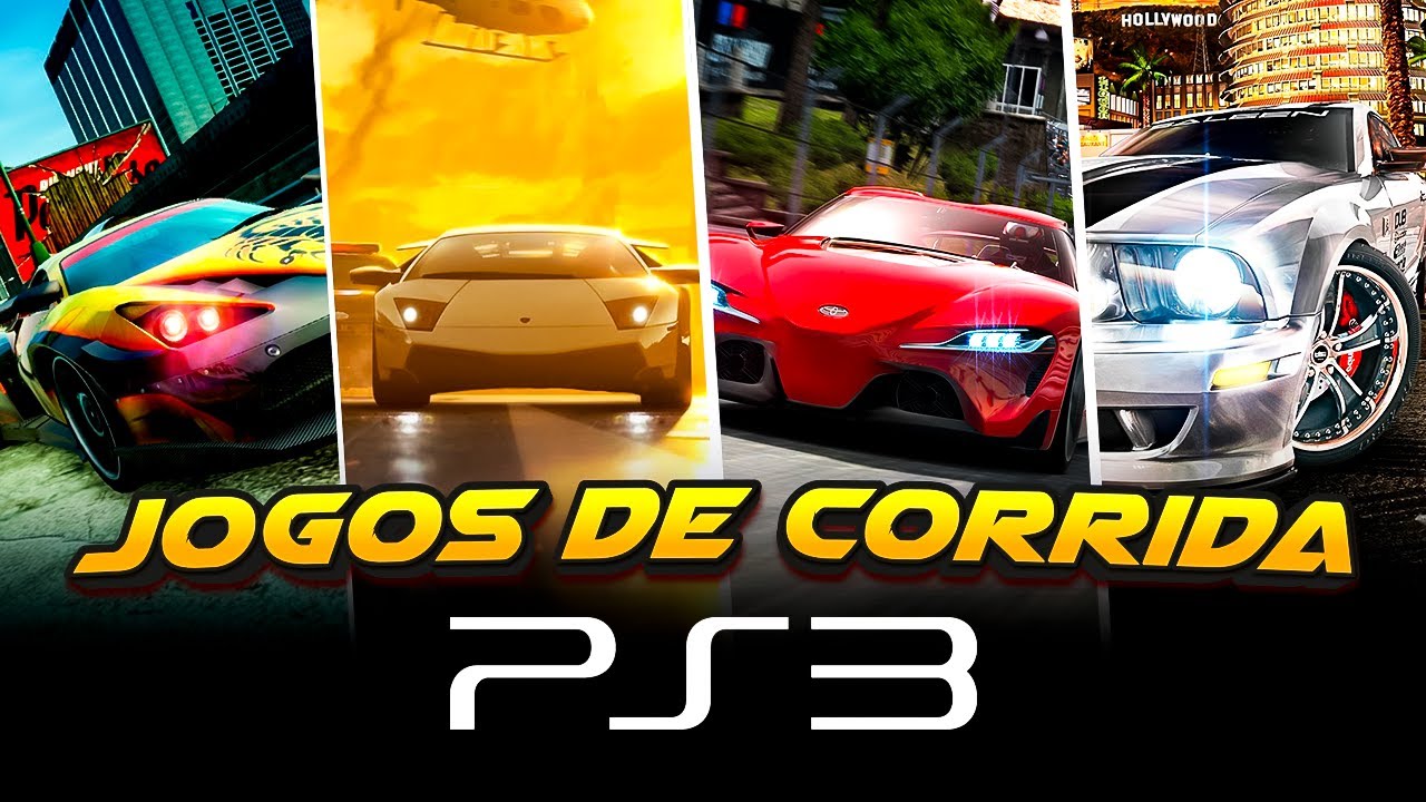 10 Melhores JOGOS de CORRIDA para PS3