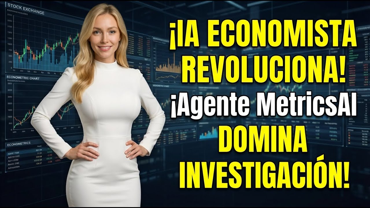 ¡Una IA que Domina la Econometría! El Agente MetricsAI Revoluciona la Investigación