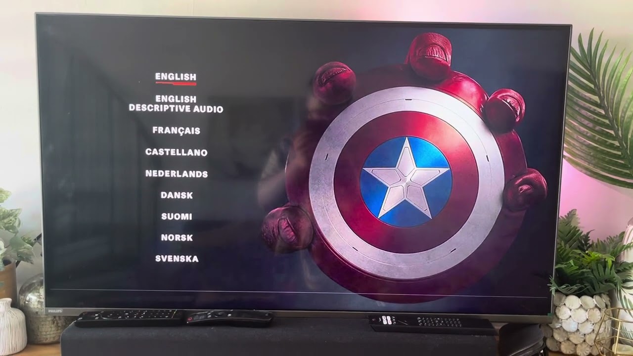 Opening To Captain America Brave New World 2025 UK DVD