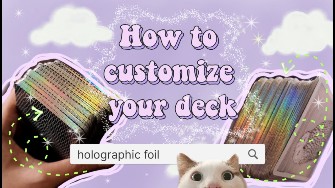 How to add Holographic foil | Deck Mod