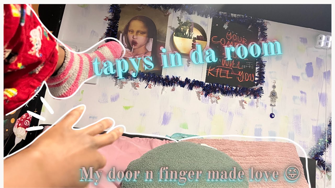 Loud room ASMR🫠|them TV straches, Loud n fast n hard, fingered my door on accident |🌿