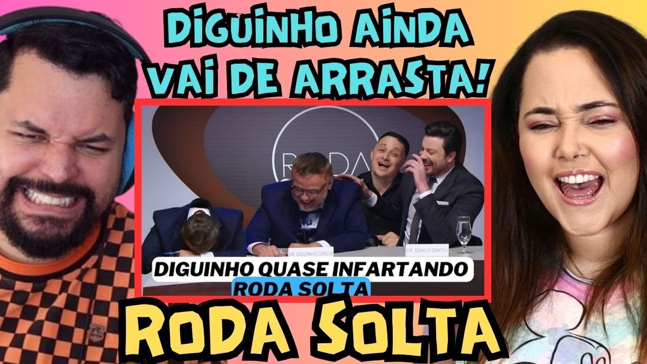 RODA SOLTA: Momentos do DIGUINHO QUASE INFARTANDO 🤪😂 ‹ REACT ›