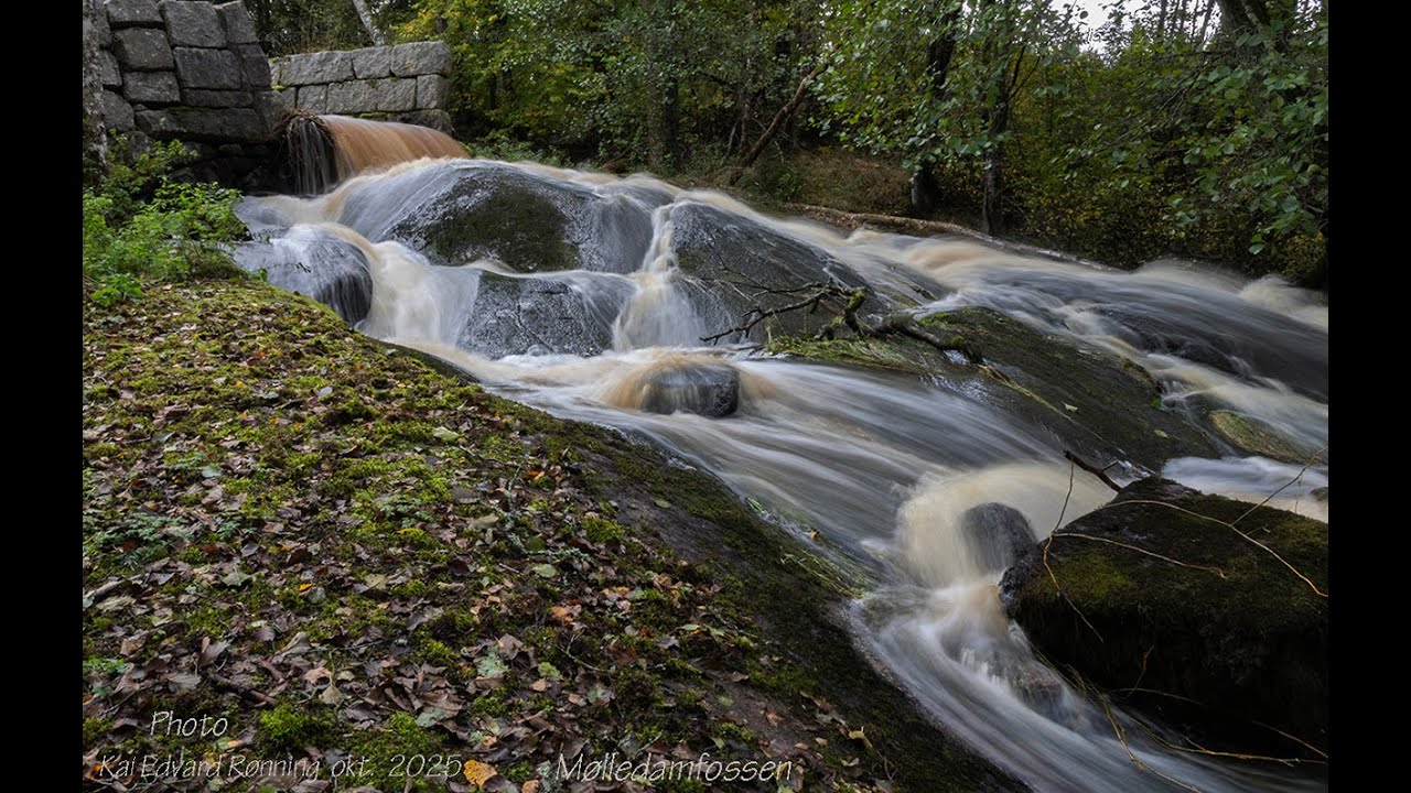 Mølledam fossen Video okt  2025