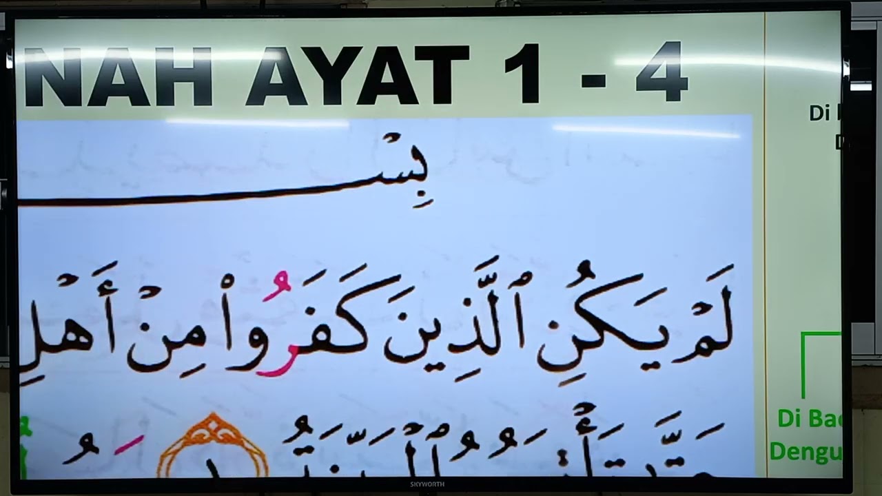 MKSBH       Kuliah Maghrib......Ustaz Shahrul Affandi......Talaqi Al Quran....09/02/2026