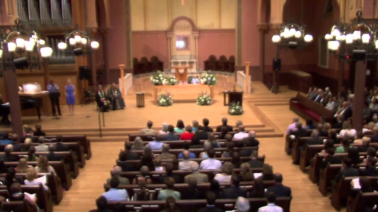 Tage & Anika Larsen performing at their brother, Peik Larsen, memorial service. July 30, 2014