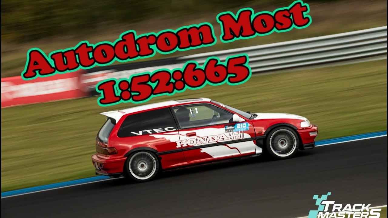 Civic EE9 K20_Trackmasters (Autodrom Most) - 1:52:665 (P3 at the street 4 class)