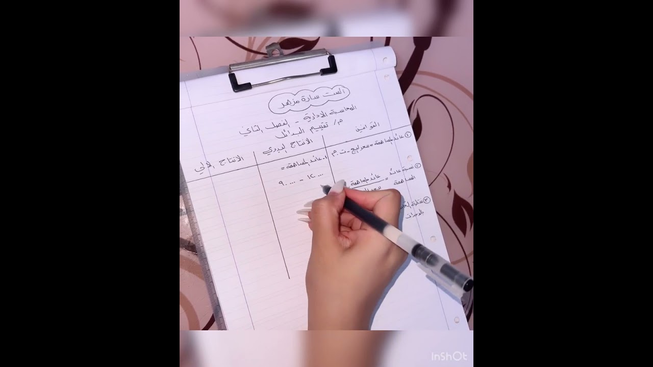تقييم البدائل او المفاضلة بين البدائل المحاسبة الادارية الفصل الثاني