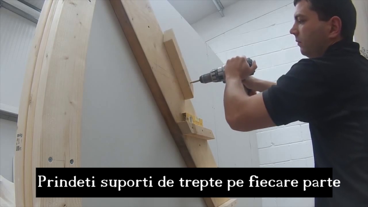 Cum sa construiesti o scara din lemn