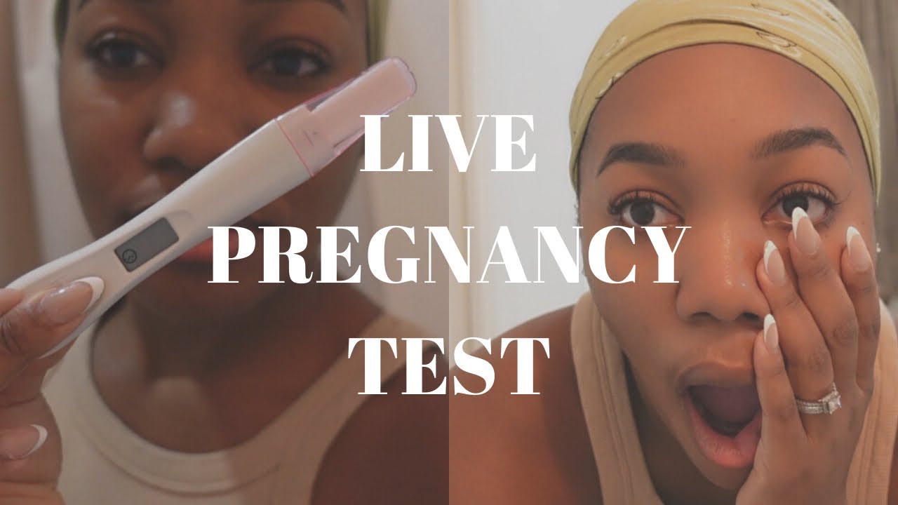 LIVE PREGNANCY TEST | FIRST TIME MOM REACTION