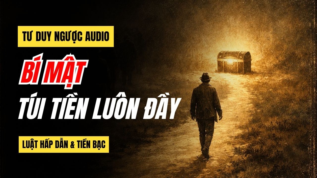 6 BÍ MẬT KHIẾN TIỀN BẠC TỰ TÌM ĐẾN BẠN | 99% mọi người đang làm sai | TƯ DUY NGƯỢC AUDIO