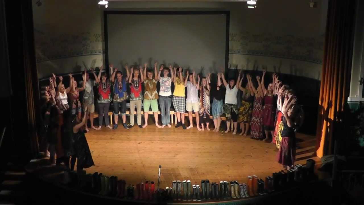 Intro + Africa - Choir Performance by N3A of Kungsholmens Gymnasium 2011