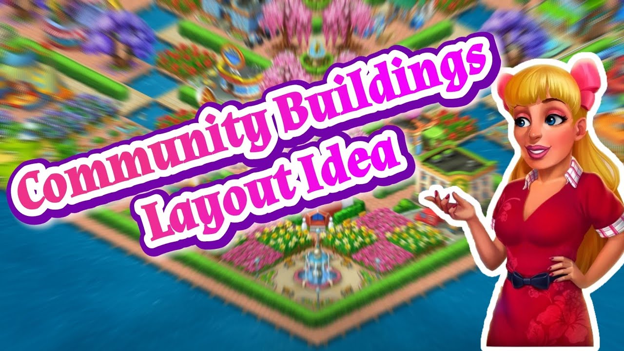 Community Buildings Layout Idea || Beautiful Design || Township ||
