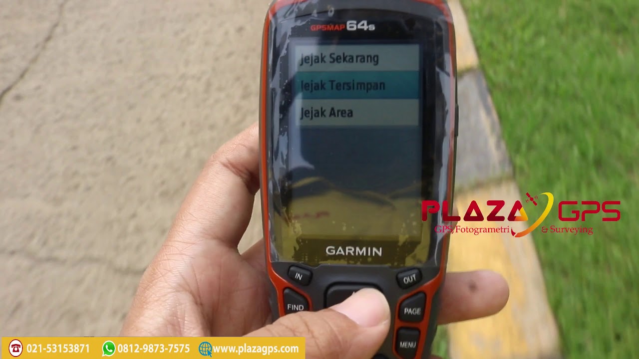 Tutorial mengukur luasan menggunakan gps garmin indonesia