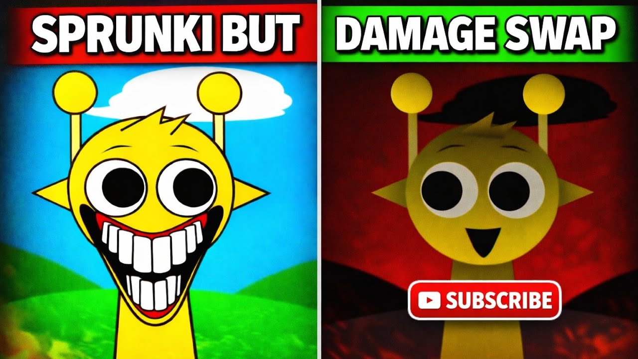 SPRUNKI Damage Swap Is INSANE 🤯 New Reactions