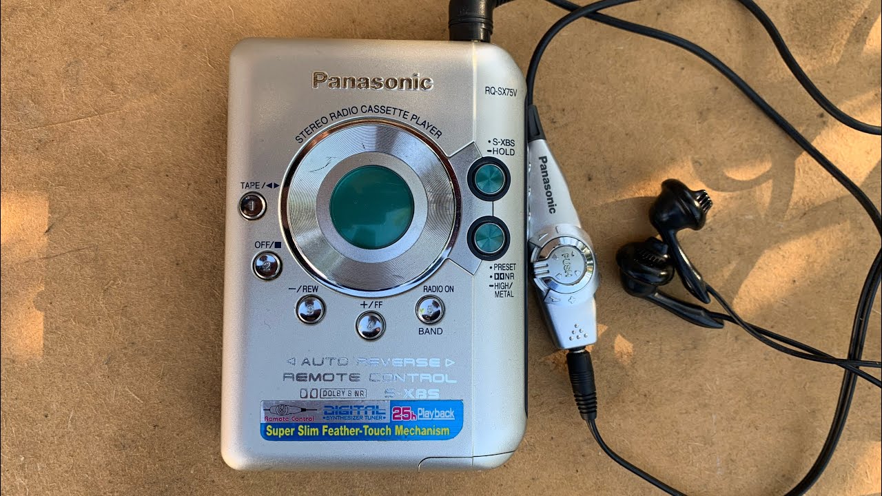 Panasonic RQ-SX67V (RQ-SX75V) Walkman belt replacement