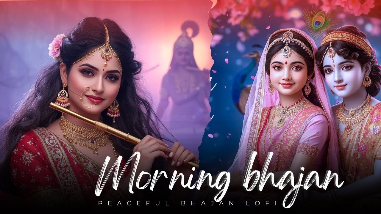 Soulful Radha Krishna Morning Bhajans 2026 Divine Nonstop Krishna Bhakti Songs Peacful Bhajan #baby