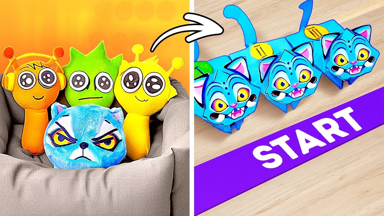 These Sprunki Were OUT OF CONTROL 😱✂️ Derpy’s DIY Builds to Stop Them