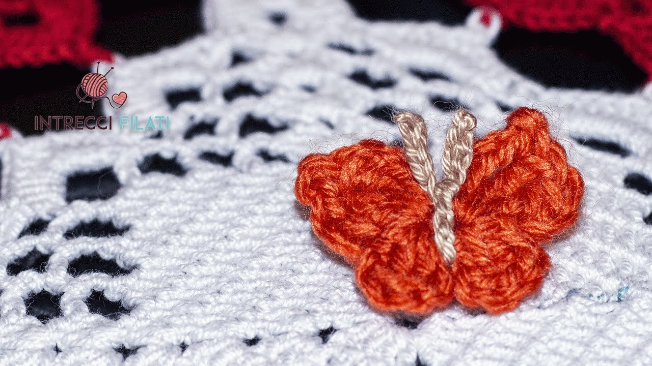 Uncinetto: tutorial farfalla