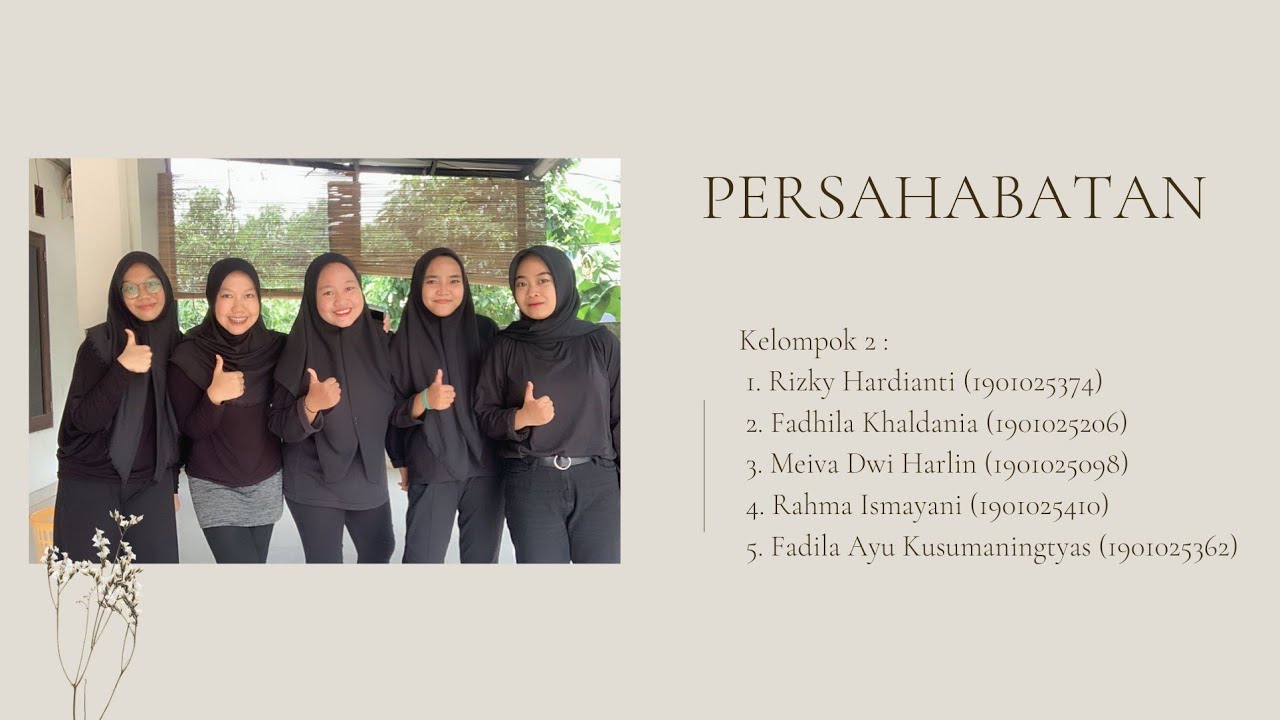 PANTOMIM | KELAS 5L | KELOMPOK 2 | PERSAHABATAN