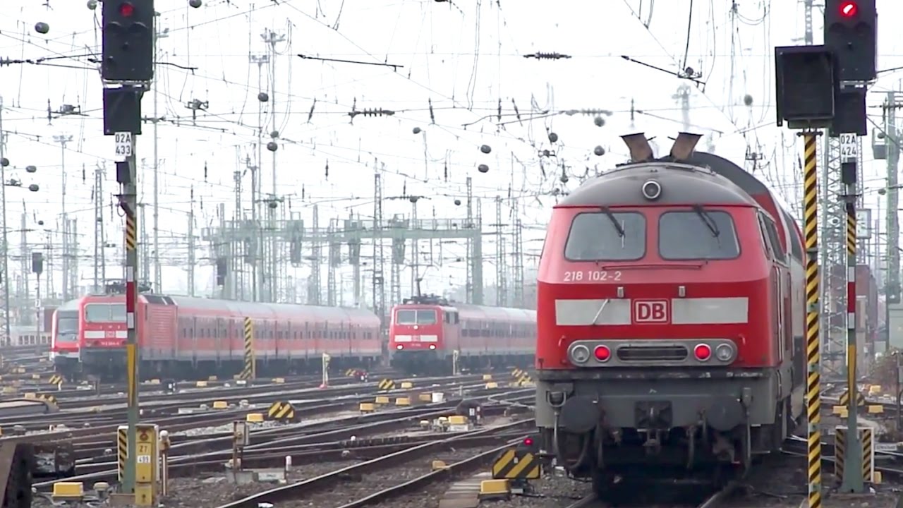 ► Trainspotting in Frankfurt (Main), Germany [16.02.11]