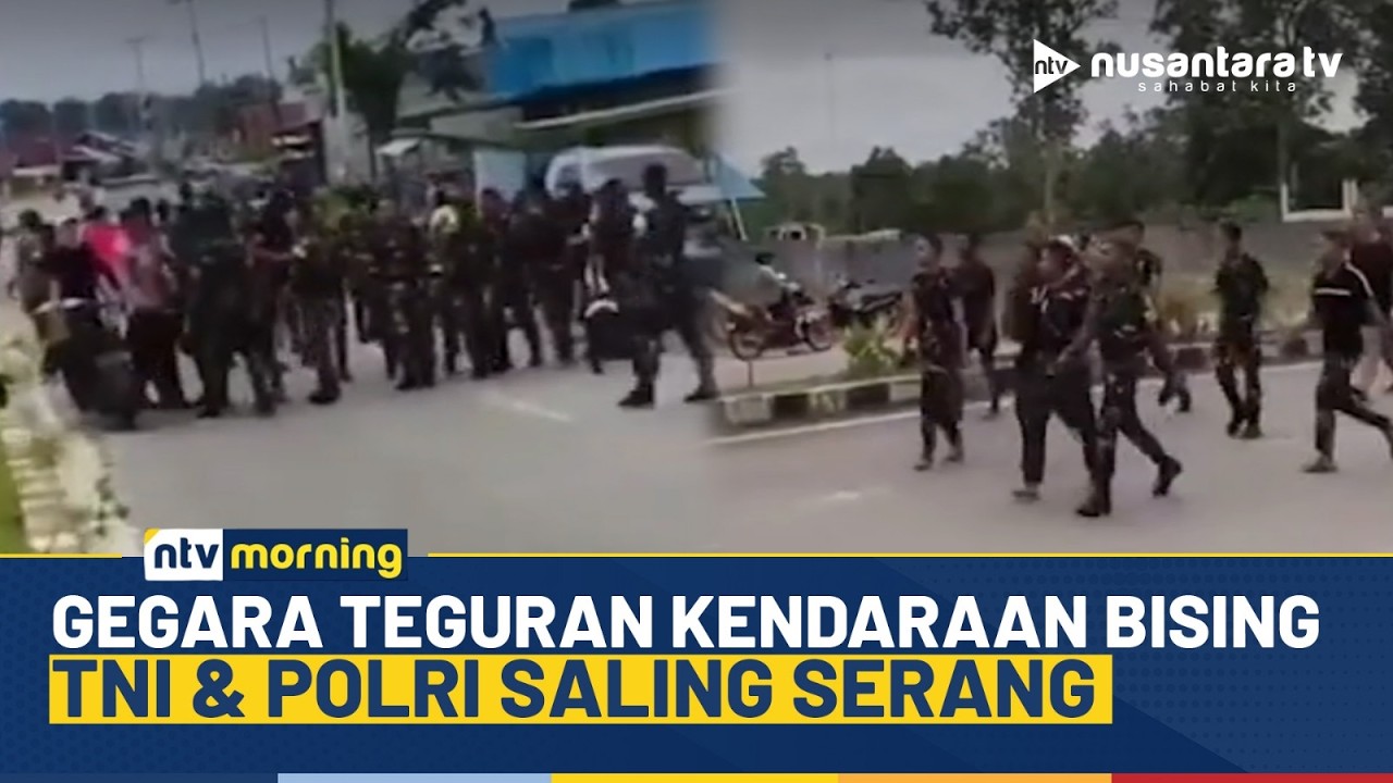 Heboh! Bentrok TNI vs Polri Pecah di Papua Selatan, Warga Sampai Bersembunyi di Rumah | NTV MORNING