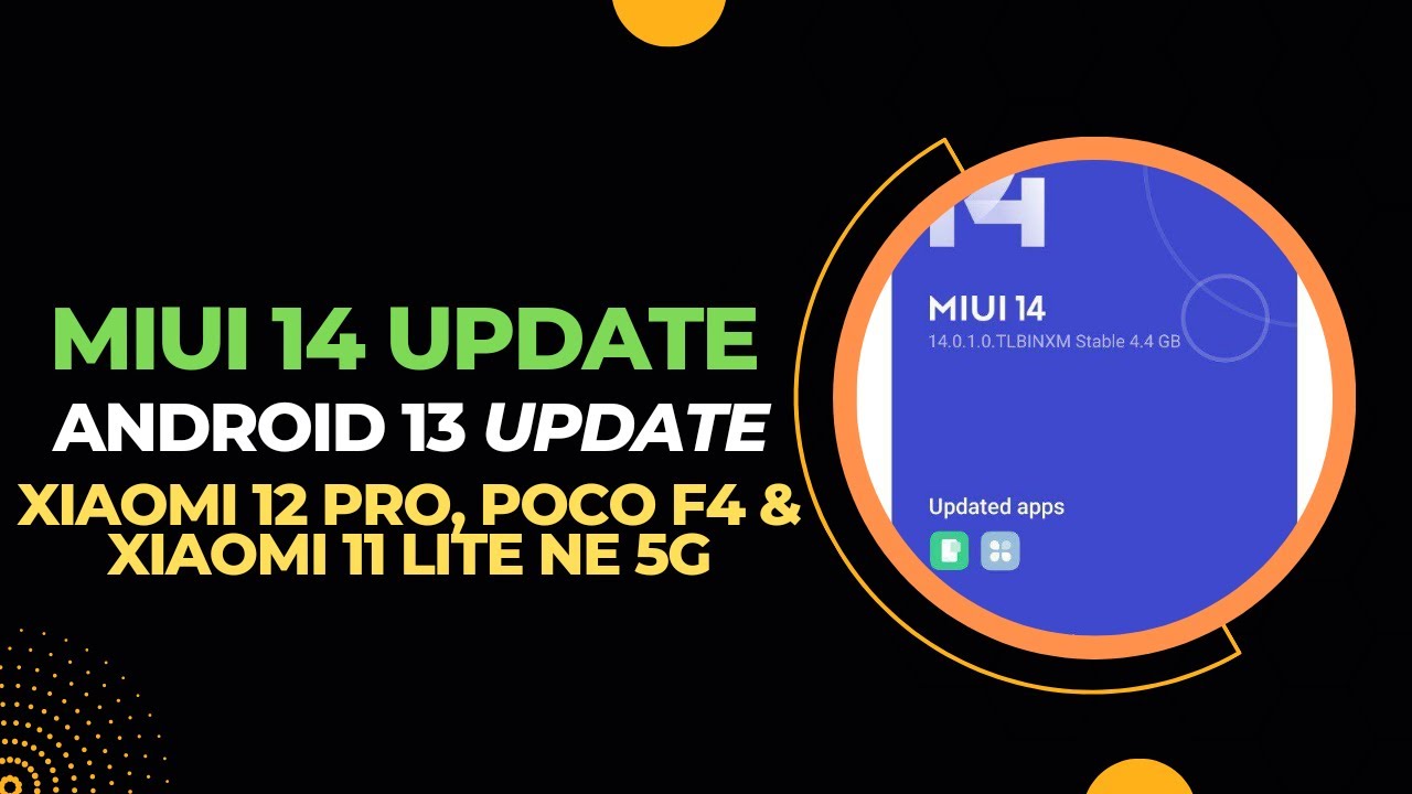 MIUI 14 India Updates are coming in 2 more devices 😍😍 | Xiaomi 12 Pro, Poco F4 & Xiaomi 11 Lite NE