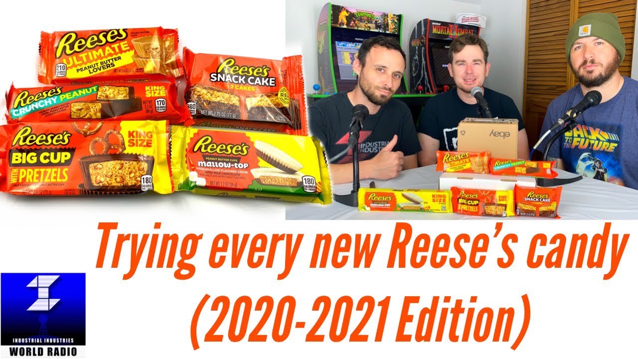 Trying Every New Reese’s Candy 2020/2021 Edition