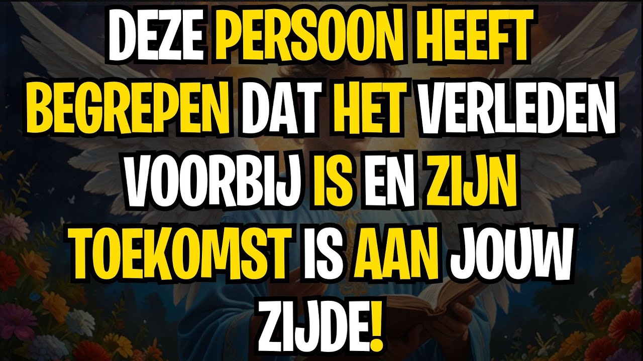 DEZE PERSOON HEEFT BEGREPEN DAT HET VERLEDEN VOORBIJ IS — EN ZIJN TOEKOMST IS AAN JOUW ZIJDE!