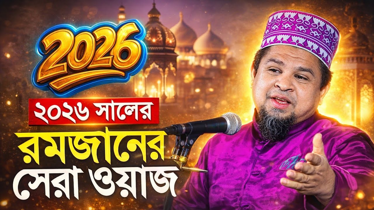 ২০২৬ সালের রমজানের সেরা ওয়াজ। না শুনলেই মিছ করবেন। মুফতি সাখাওয়াত হোসাইন ভূঞাপুরী। 2026 new waz. 