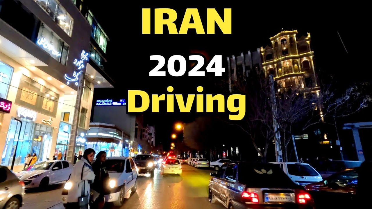 Iran 2024 | Drive in Iran | Driving Tour in Kerman City