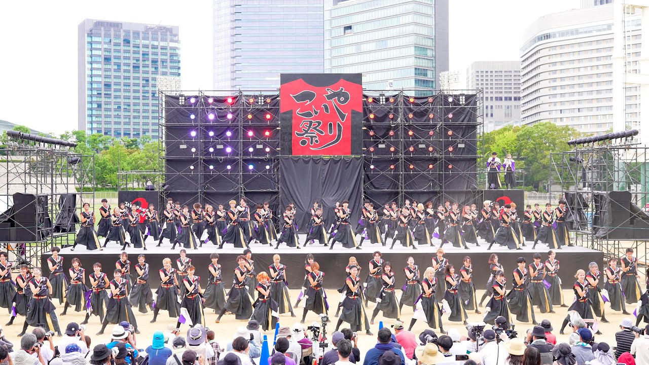 [4K] 早稲田大学 踊り侍　こいや祭り 2023 日曜日