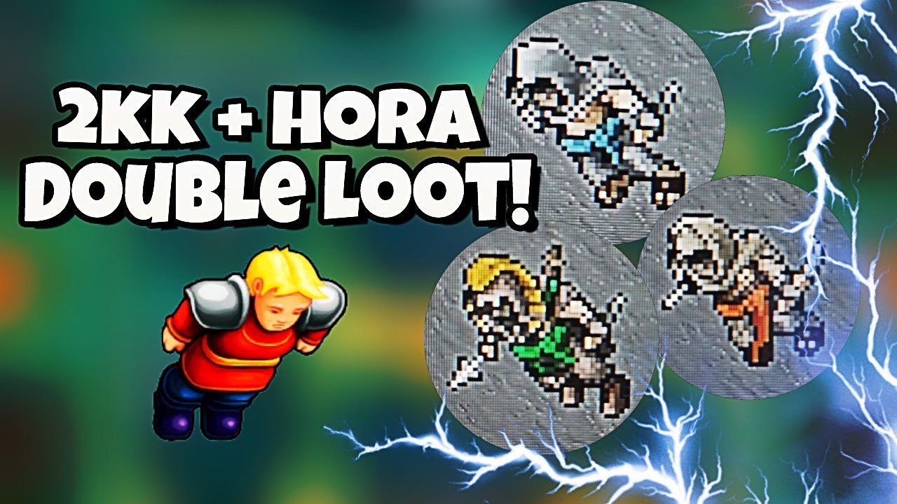HUNT DUO COBRAS 2KK + HORA FULL PROFIT DOUBLE LOOT!