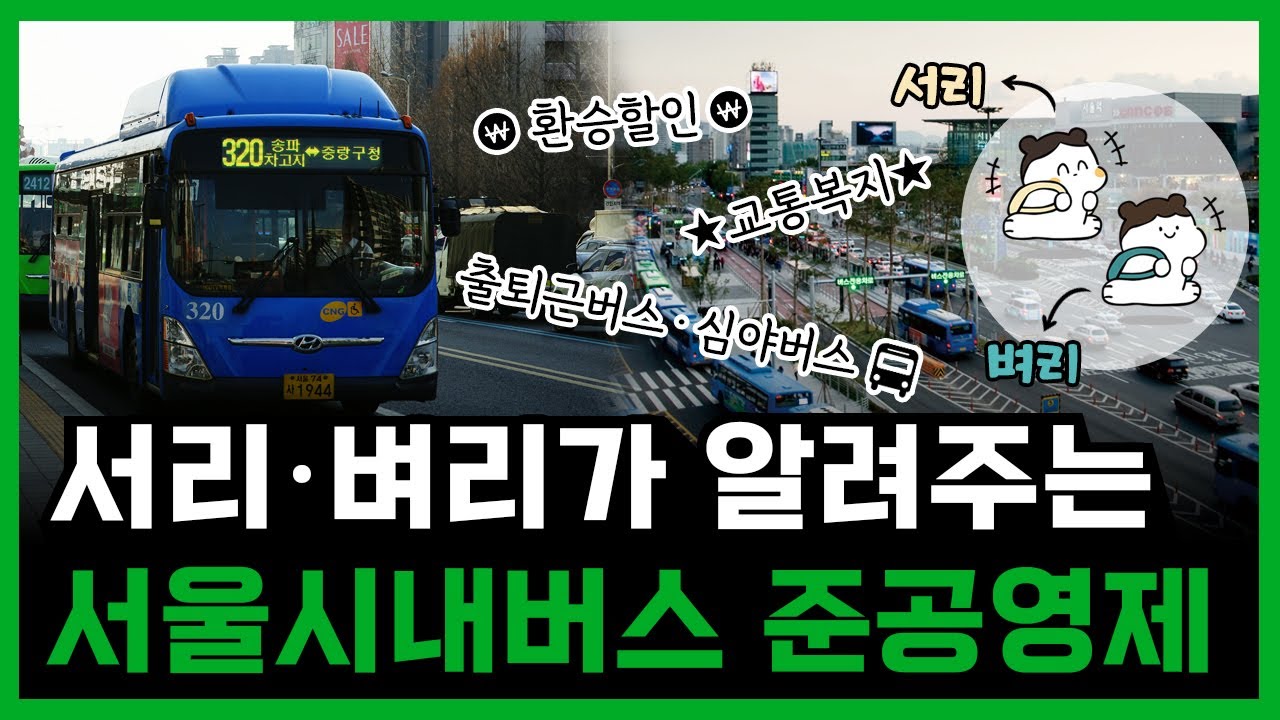 서울시내버스 준공영제는 시민을 위한 교통복지