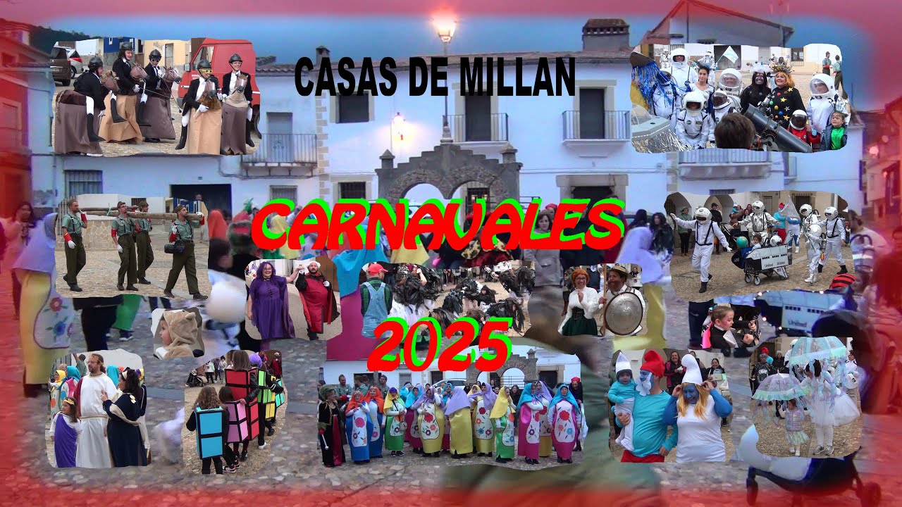 CASAS DE MILLAN. CARNAVALES 2025.