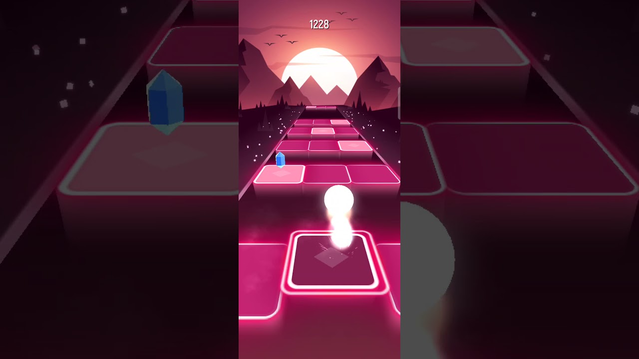 Tiles hop - Faded song (Endless mode)