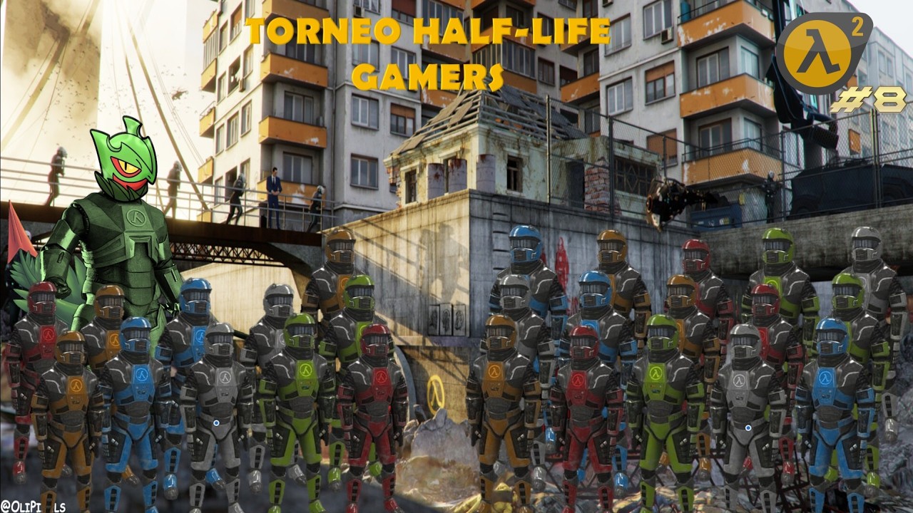 Half-Life Gamers 2 #8 - Finalizando los Canales de Agua de Ciudad 17!! | 🔴 DIRECTO TORNEO