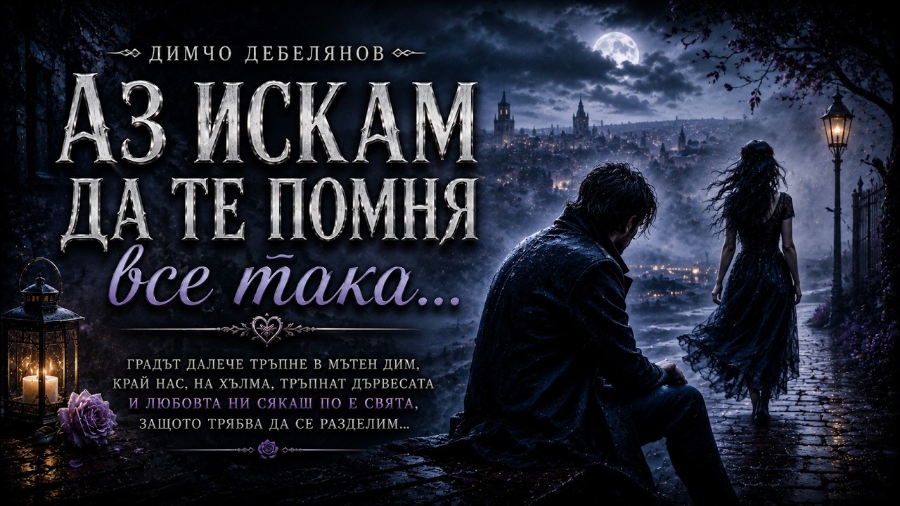 ДИМЧО ДЕБЕЛЯНОВ – АЗ ИСКАМ ДА ТЕ ПОМНЯ ВСЕ ТАКА 🌙 ТЪЖНА ЛЮБОВНА БАЛАДА | Лиричен Метъл