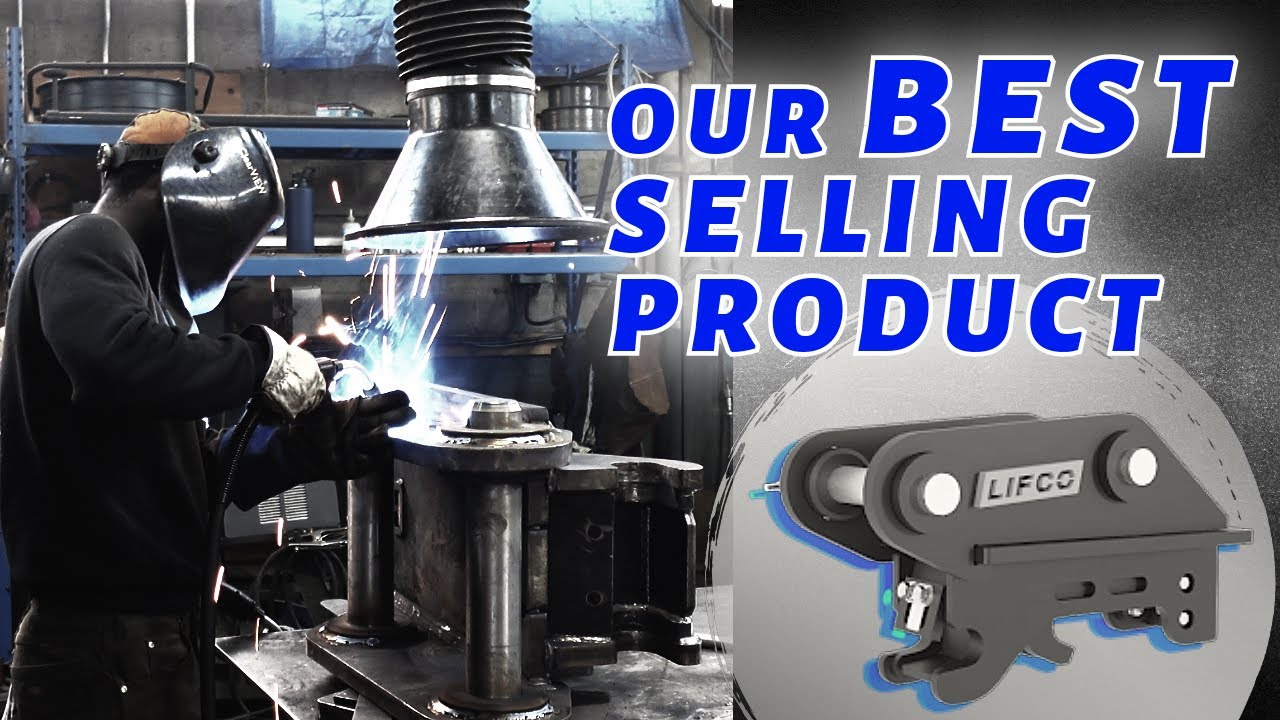 Making an Excavator PIN GRABBER for a John Deere 200C LC | Welding