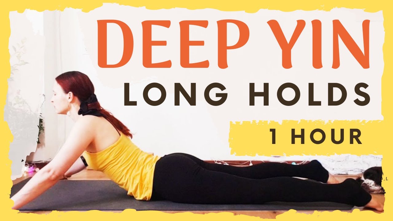 Advanced Deep Yin with Music - Full Body Long Holds Yin Yoga 60 Minutes [Yin Yoga Full Class]