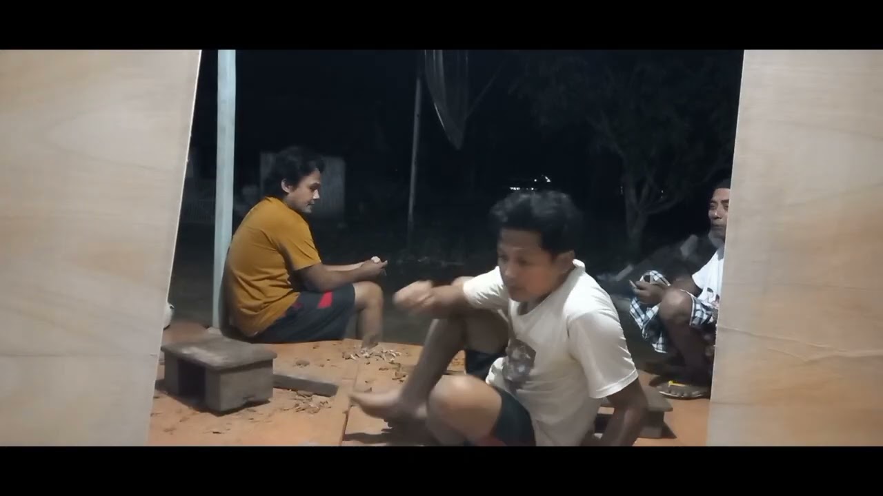 Moment beraktivitas bersama kluarga dimadura