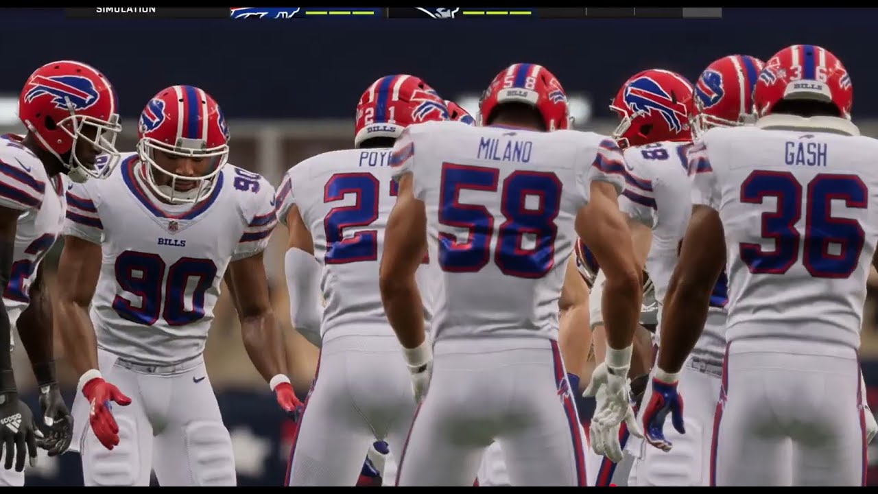 Bills (1-0) vs Patriots (0-1). All-time team regular season & playoffs